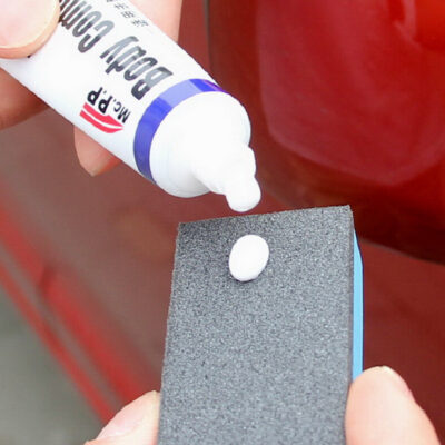 Quality Car Scratch Hiding Polishing Paste with Sponge
